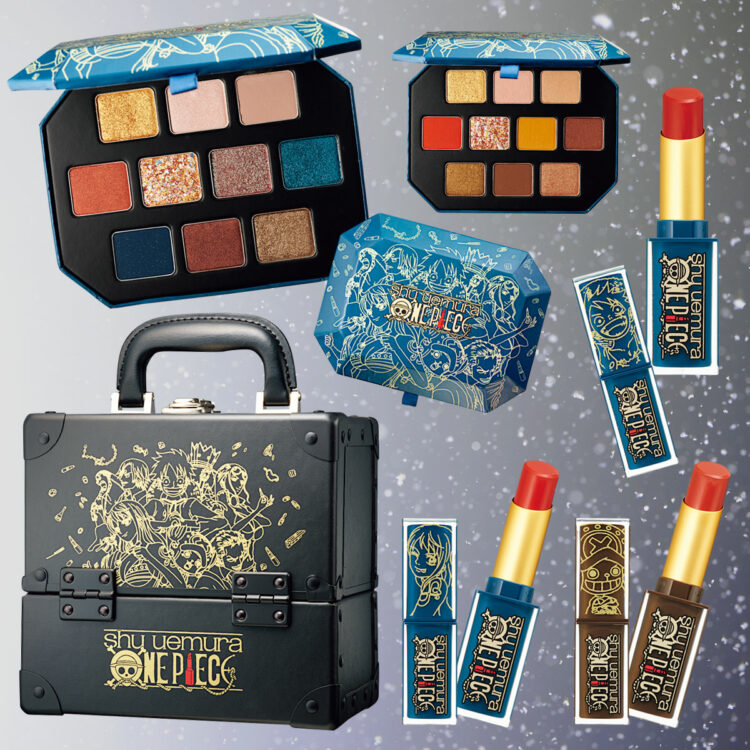Shu Uemura ワンピースコラボ　アイパレット 漫画『ワンピース』コラボ！シュウ ウエムラの宝箱アイシャドウ