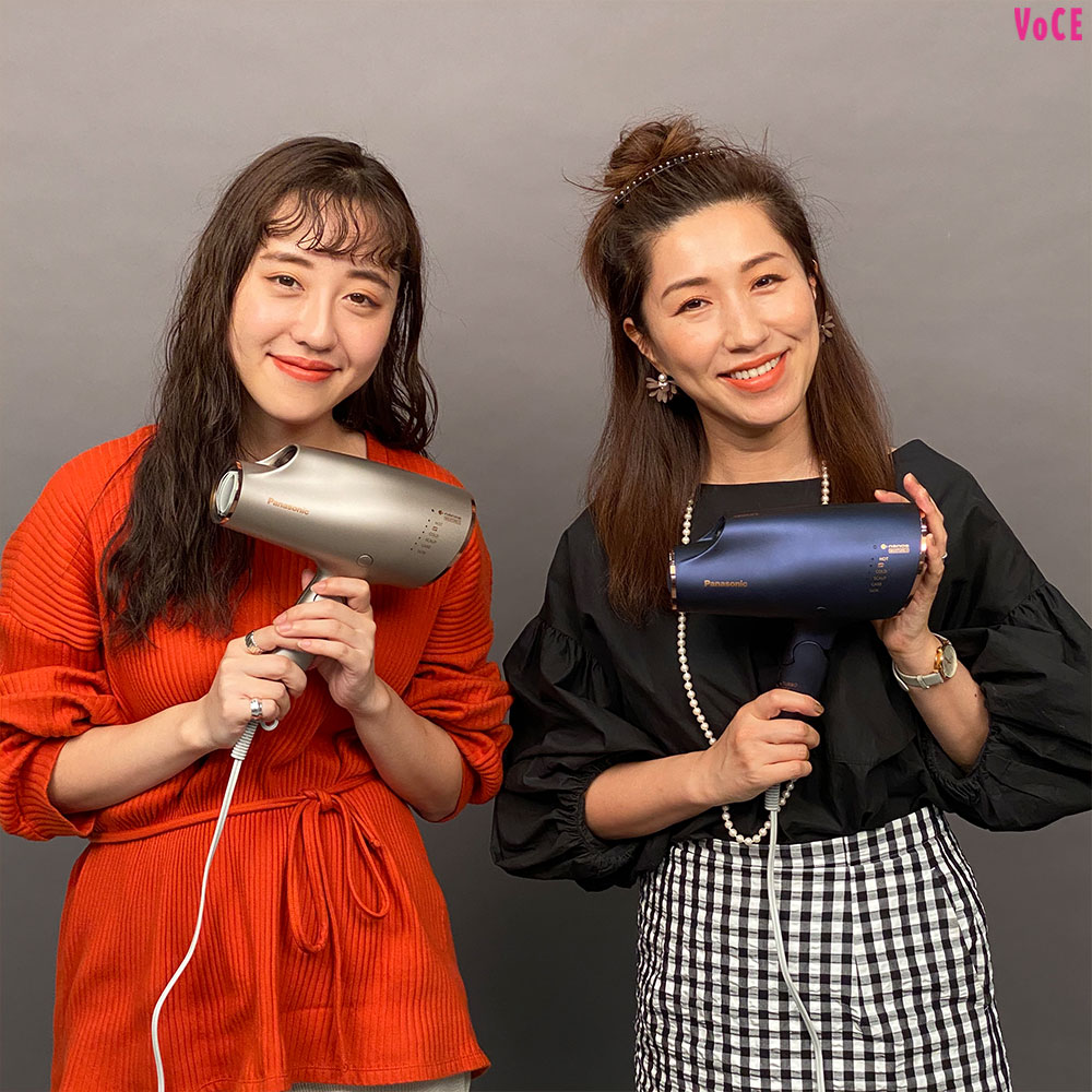 ヘアメイク・長井かおりさん出演!【美髪レッスン】with【パナソニック ヘアードライヤー ナノケア】インスタライブレポ
