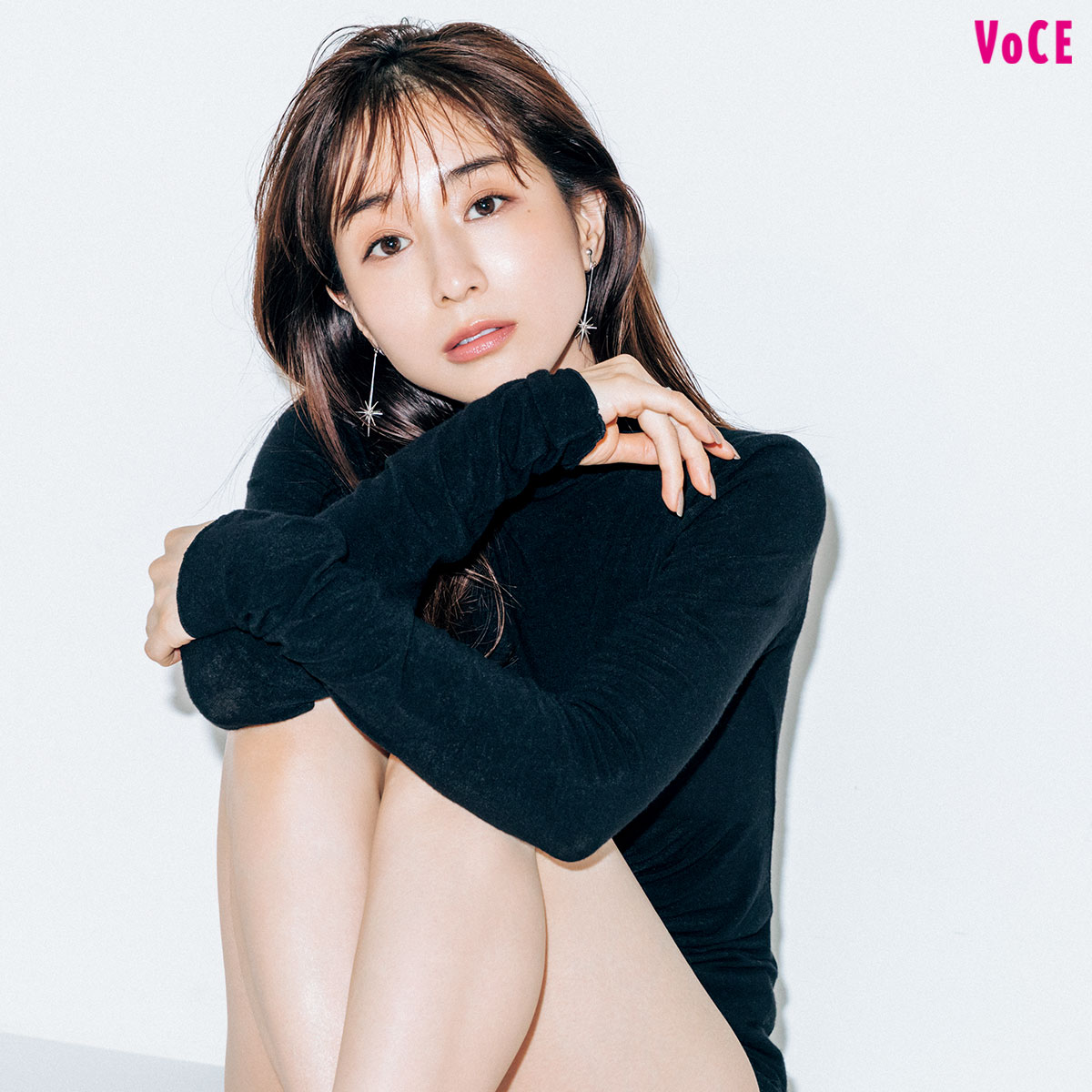 なな♪美品☆ セルフォード 田中みな実さん着用 ノーカラーコー