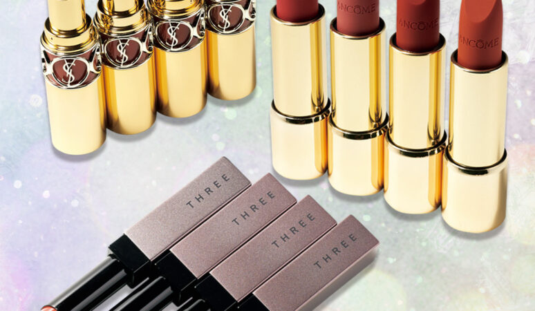 デパコス コスメ まとめ売り イヴサンローラン ランコム　新品あり 今週の新作リップTOP3】イヴ・サンローラン、THREE、ランコム