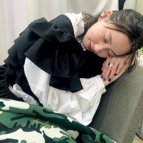 肌荒れ&ストレス対策にたくさん寝るコトを意識
