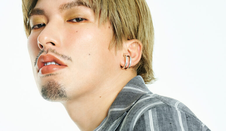 彫り深”に見せるカーキな目元と紅潮チークでセクシー爆盛り【連載第27
