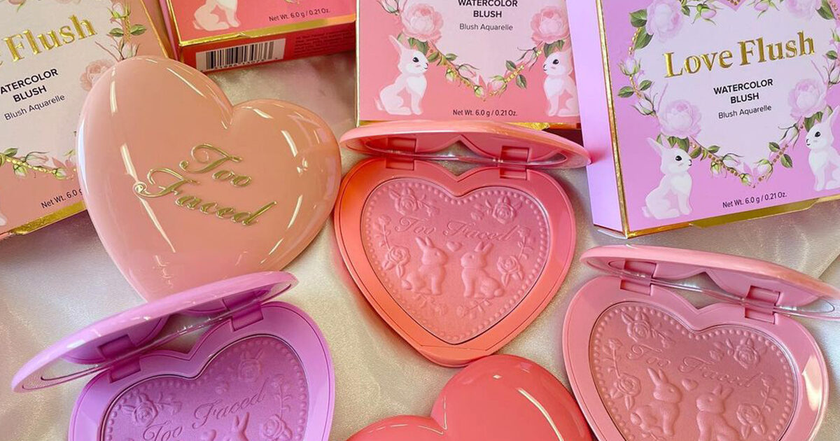 Too Faced】ラブが止まらない。ほんのり発色のハートチークが登場