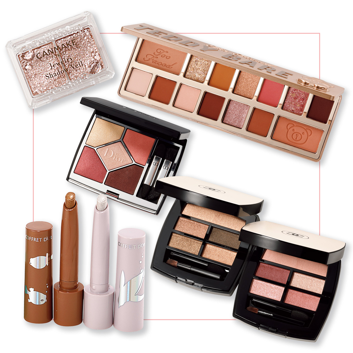 コスメ セット ジャンク品 プチプラ デパコス まとめ売り アイシャドウ 口紅 2022年秋コスメ【アイシャドウ編】人気デパコス・プチプラの限定