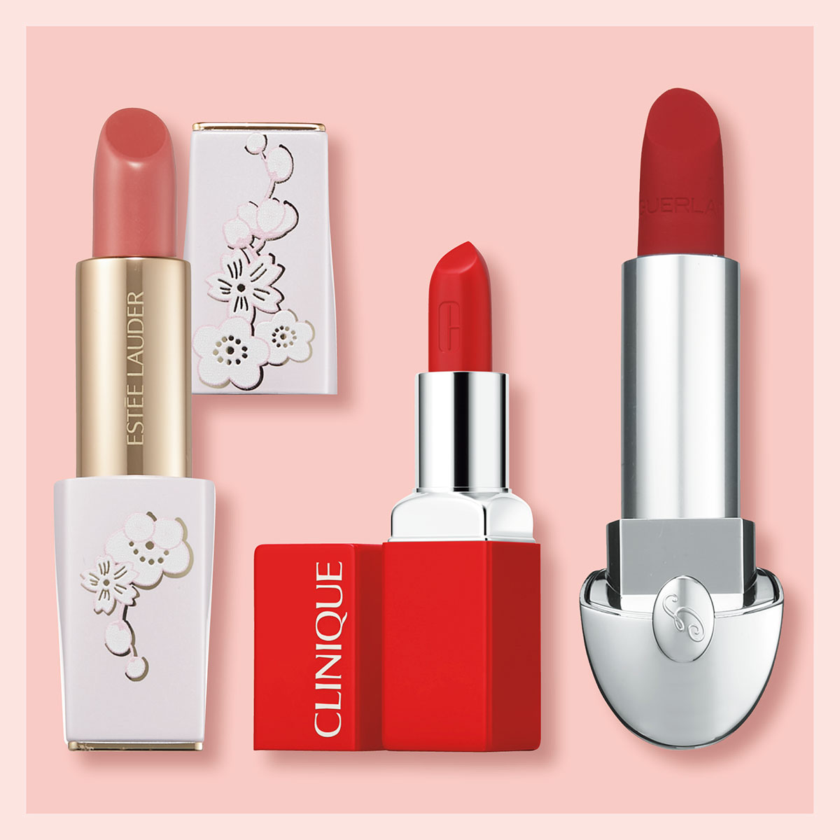 素肌の美しさを引き立てる美発色な秋新色リップ【ゲラン、クリニーク他