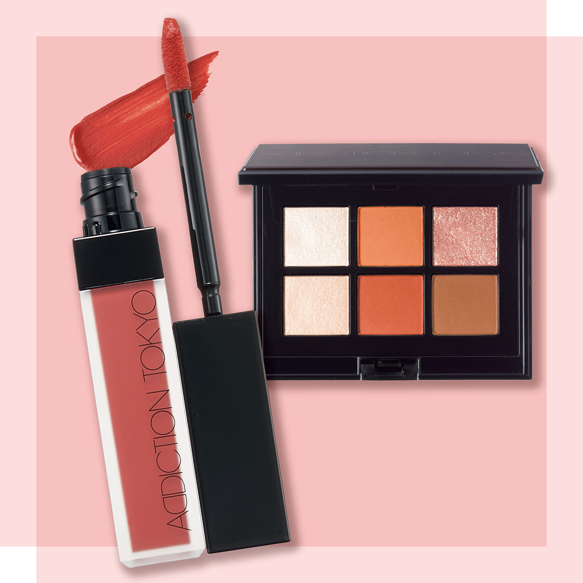 アディクション】6色入りアイパレ3つを塗り比べ！マットリップ新色も