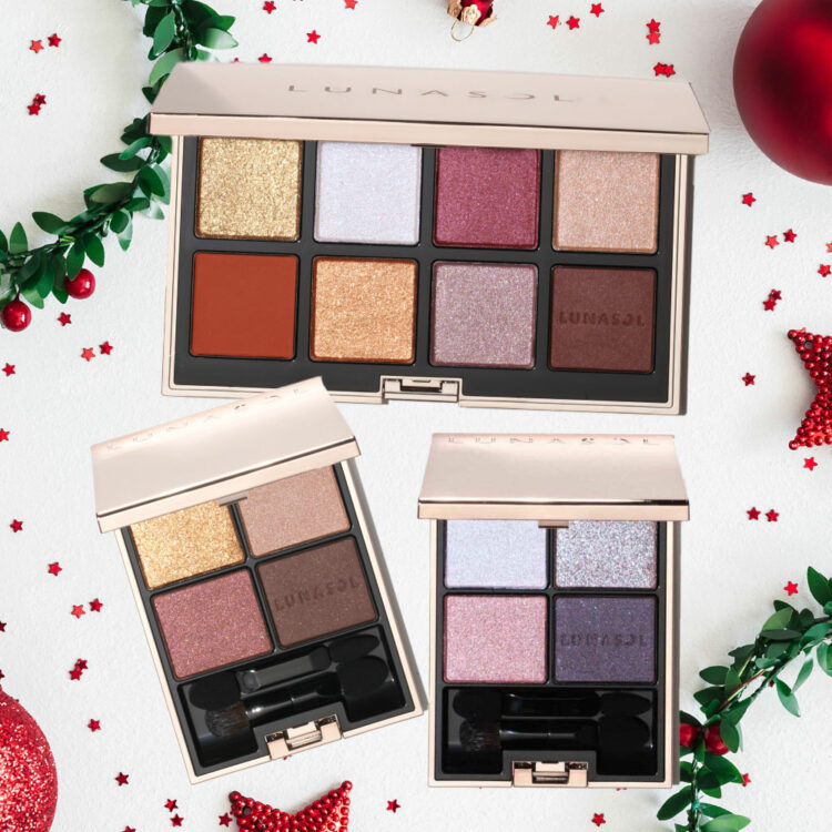 クリスマスコフレ【ルナソル】アイパレットのきらめきが止まらない！8