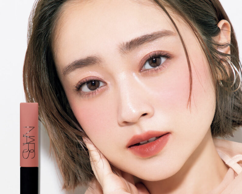 安達祐実】オトナの色気が漂うローズカラーリップメイク【NARS】【安達
