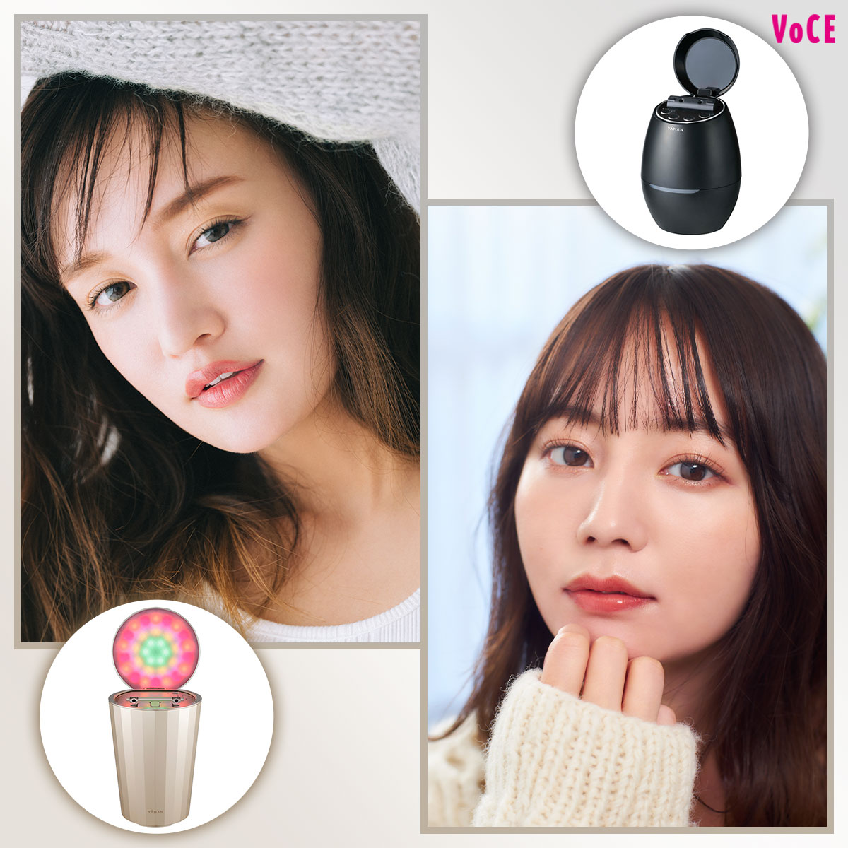 美顔スチーマー　YAMAN 田中みなみ様愛用 60872b55d8e097cd3a9a30d5fd447f