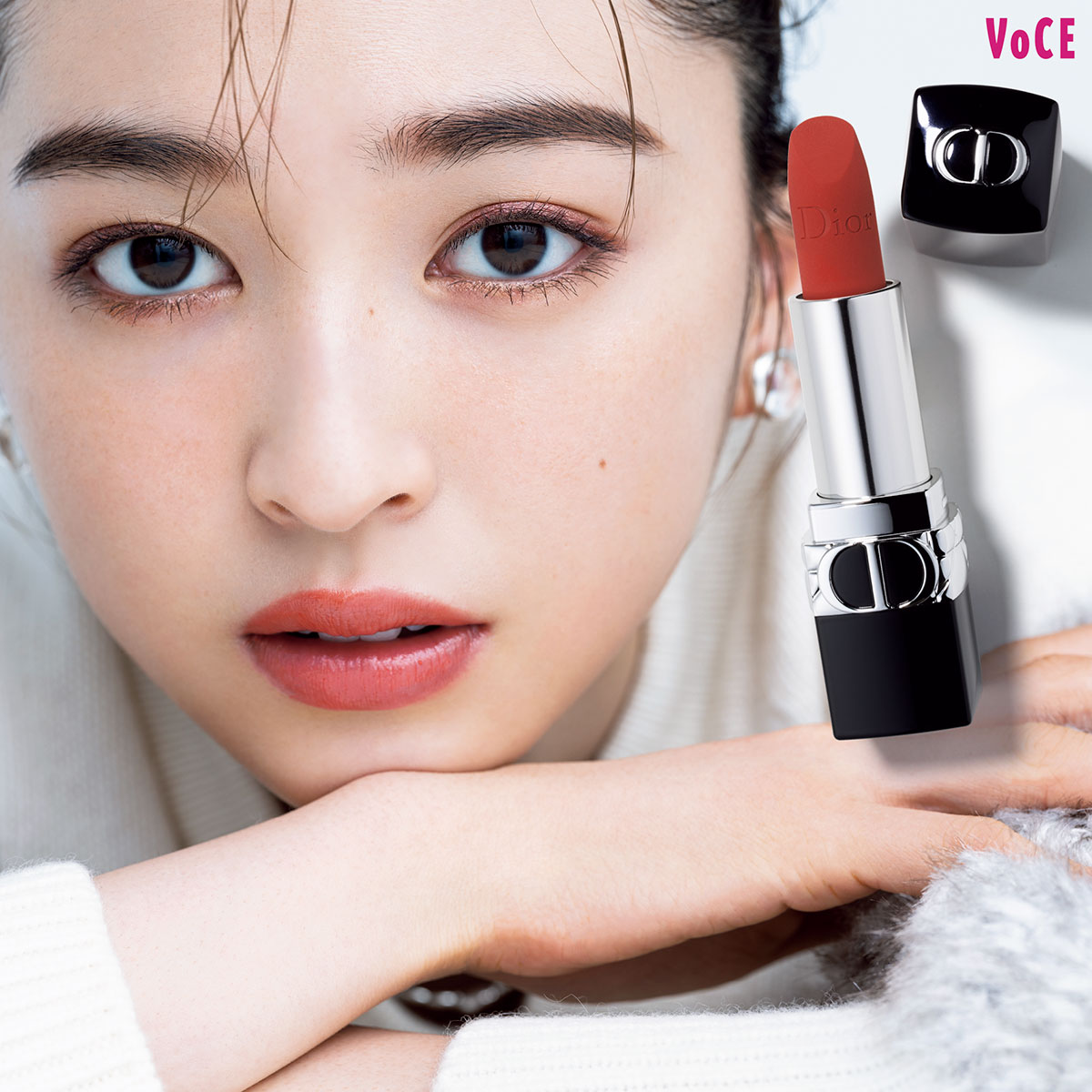 高保湿なのに軽やかでシアーな【Dior】のリップを【塗り比べ】【冬の