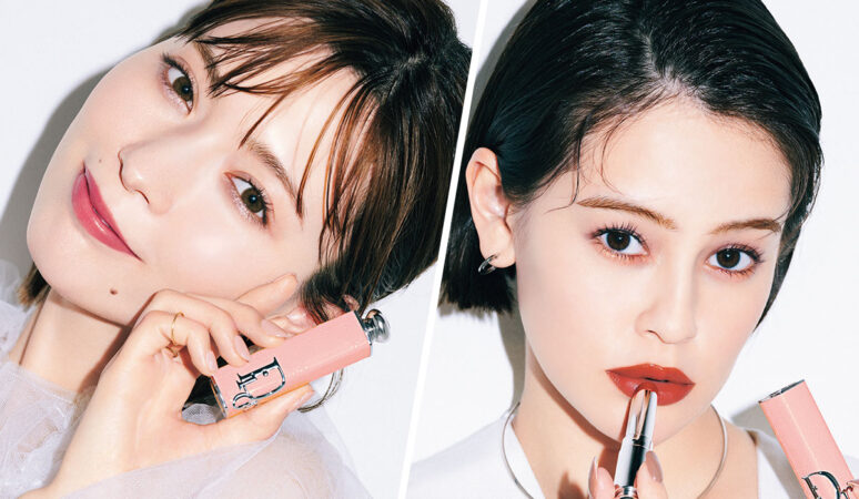 peach princess 　リップアディクト3本 ディオールアディクトのリップが生まれ変わった！emma＆八木アリサが