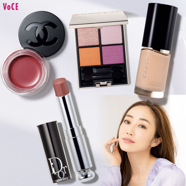 PERFECT COSMEPOUCH2マシュマロピンクキルトコスメティック神崎恵 VO2208-092-kanzaki-top2-