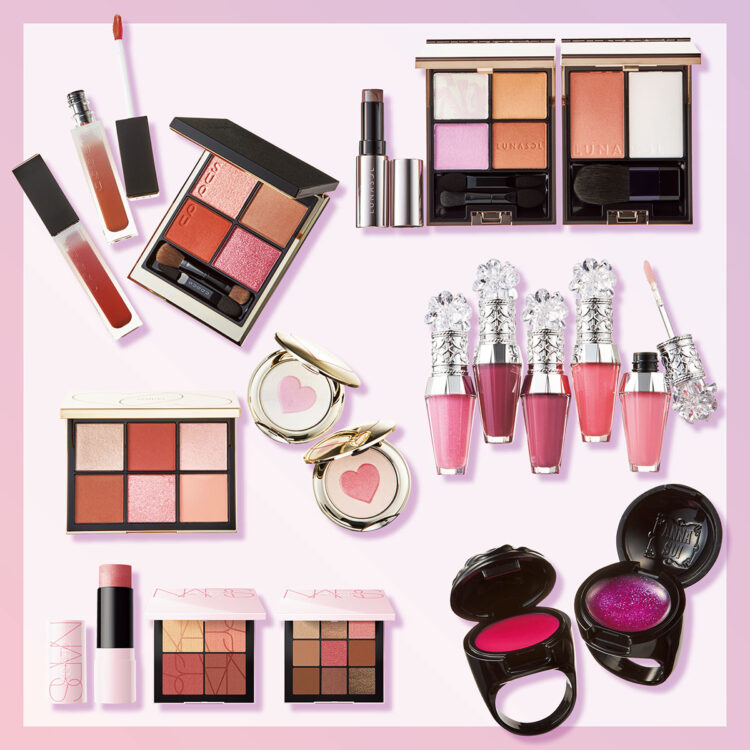 ルナソル・SUQQU・スナイデル他】春らしい最新アイパレやリップをご