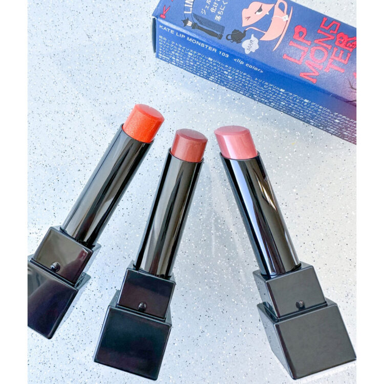 【限定】KATE リップモンスター 新色3点セット a9f5e242d886bb250e2bba2e73ac56
