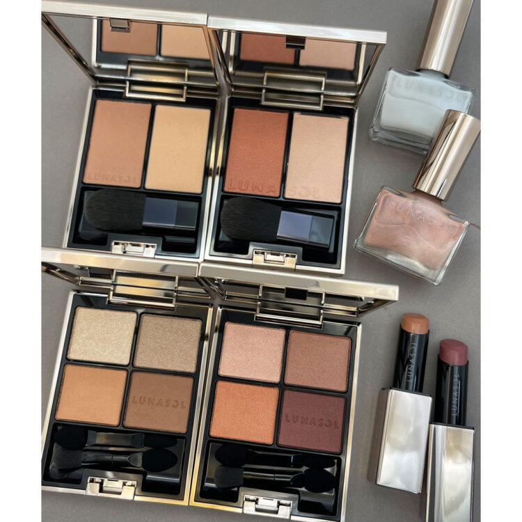 【新品】ルナソル　アイカラーレーションセットまとめ売り　18,19,23 ルナソル】限定2色のアイカラーレーションが登場！爽やかな春新