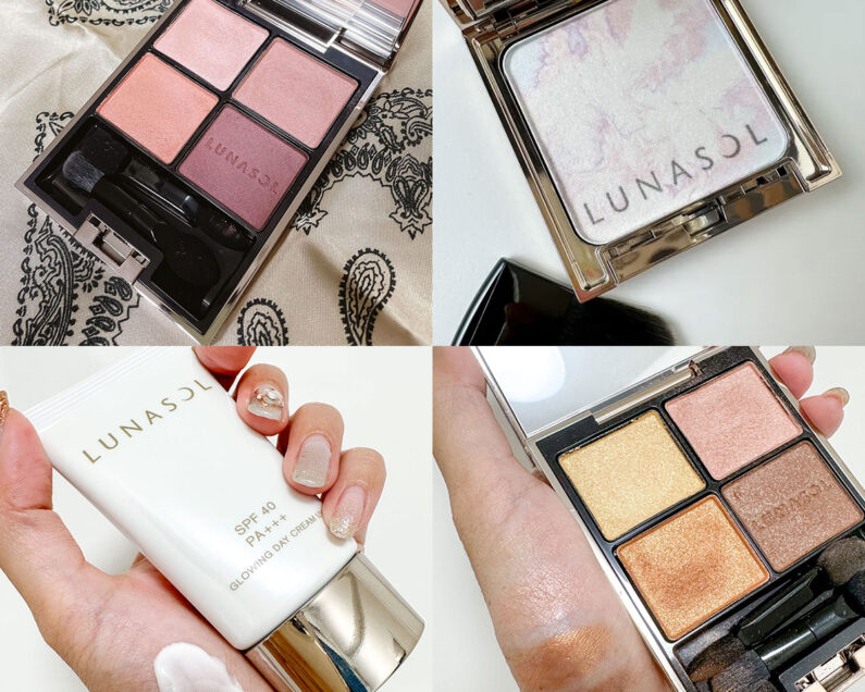 【Natsu】ルナソルパーティコフレおまとめ ルナソル溺愛コスメ8選】美容オタクがガチでおすすめ！注目クリスマス