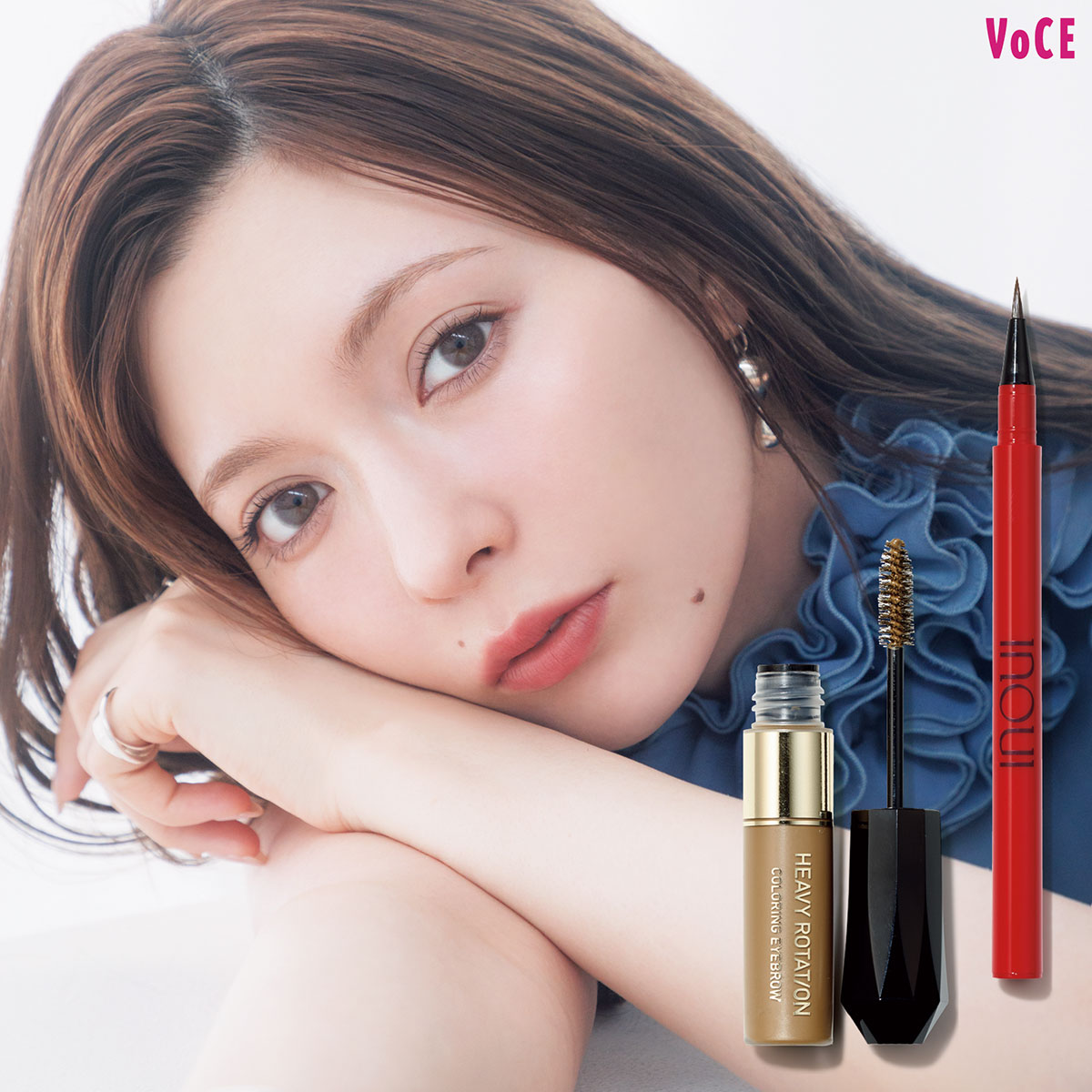 最新眉メイク】ちょびっとアーチで軽やかな美人細眉が完成【“今どき眉