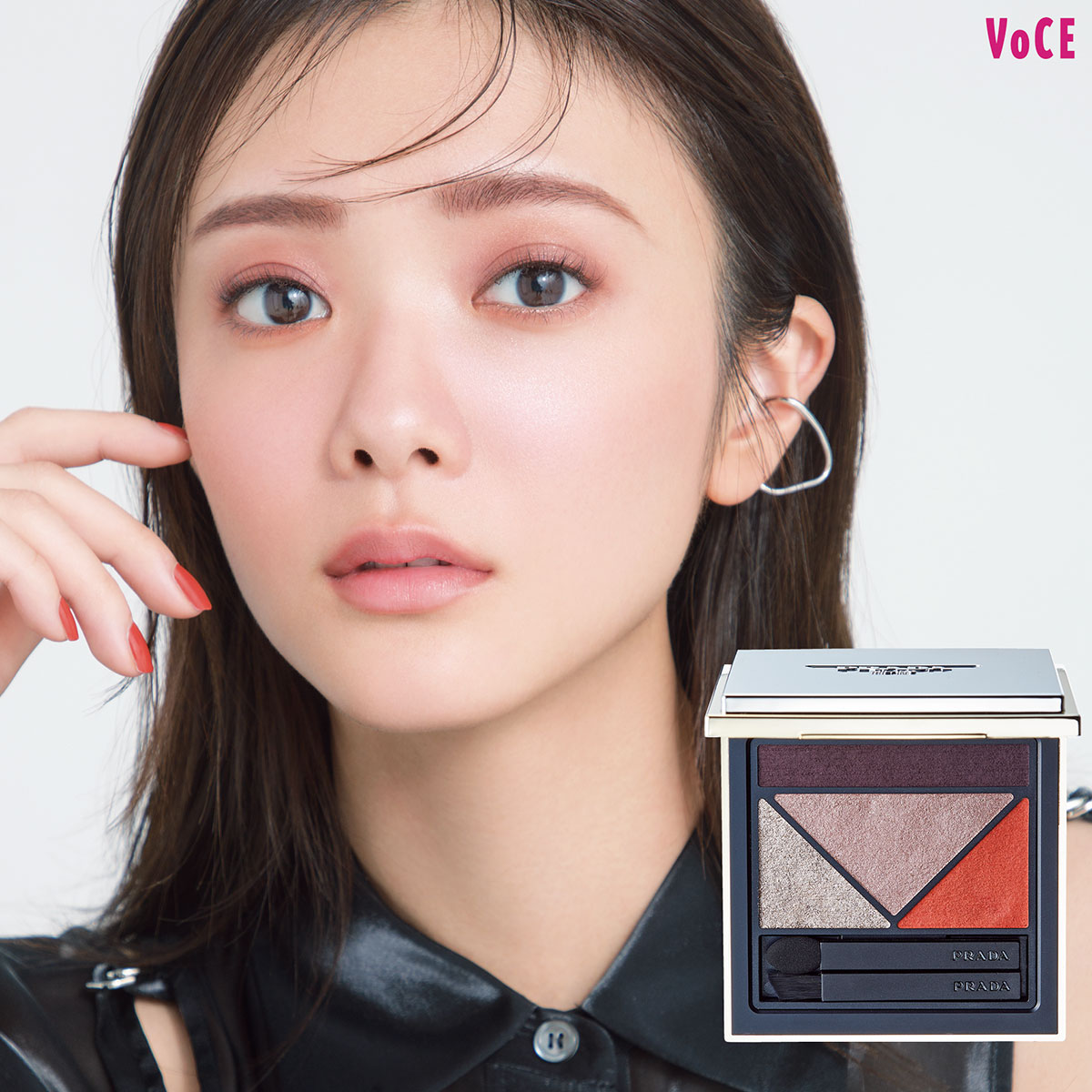 櫻坂46田村保乃】プラダの新作アイパレで媚びない色気が漂うモード顔