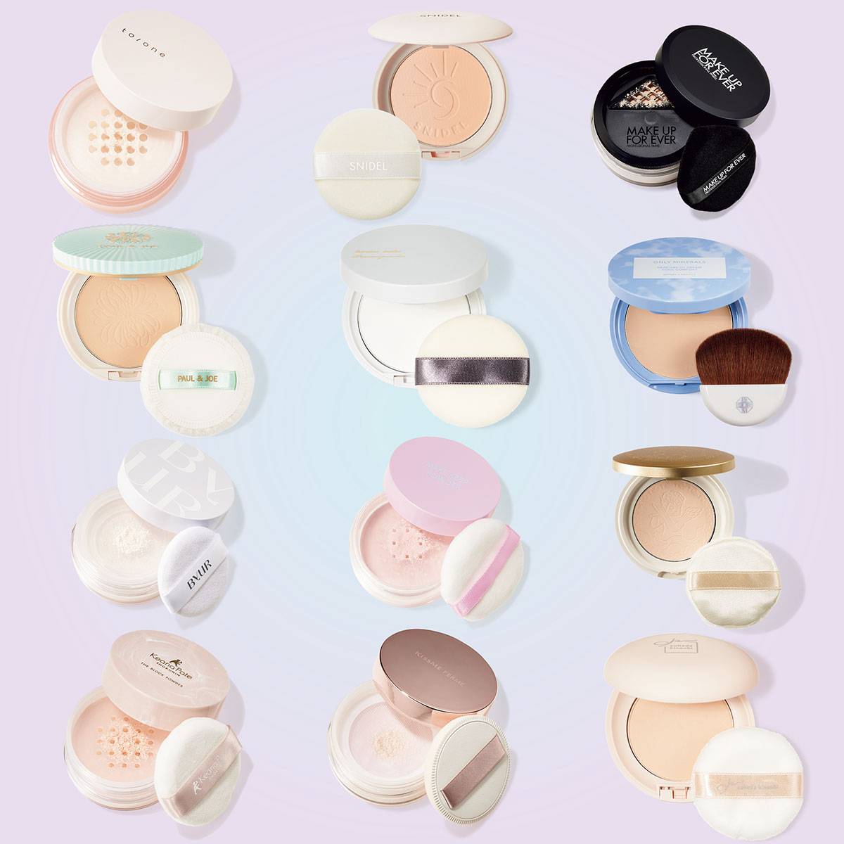 崩れない】＆【毛穴カバー】の新作フェイスパウダー【2024年新作ベース