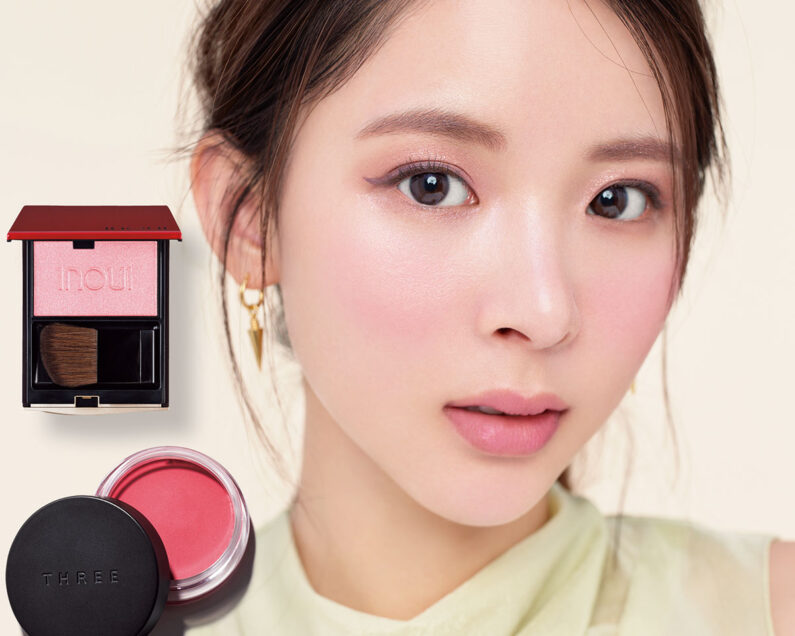 ミチ】ピンクチークを悪目立ちさせないコツ！プロのヘアメイクが伝授
