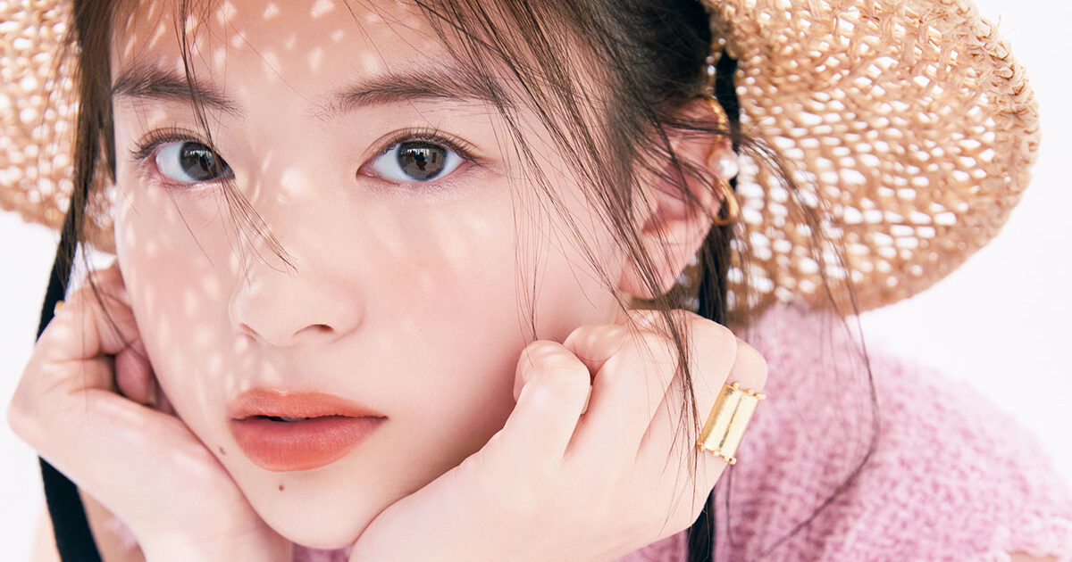 出口夏希】麦わら帽子が似合いすぎる！透けオレンジメイクで「夏色