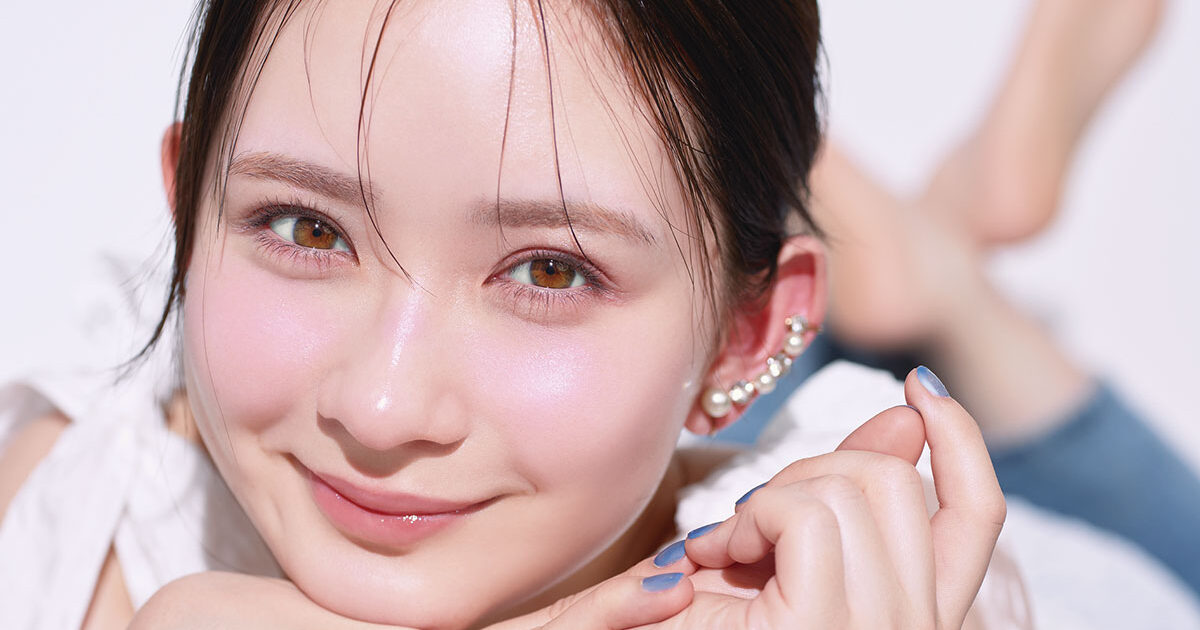 畑芽育】トレンドカラーの青みピンクでヘルシー＆ピュアな表情に