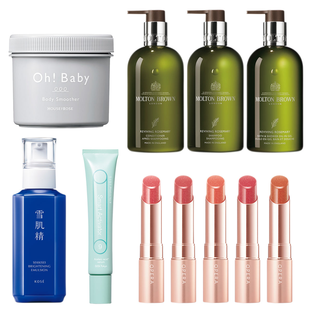 VOCE8月号プレゼント】注目ブランドの最新アイテムを合計17名様に