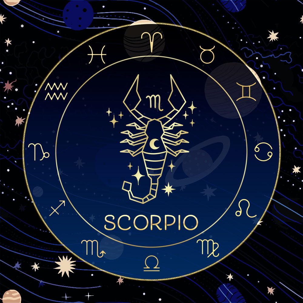 12星座モチーフ銀貨　蠍座 PC10844