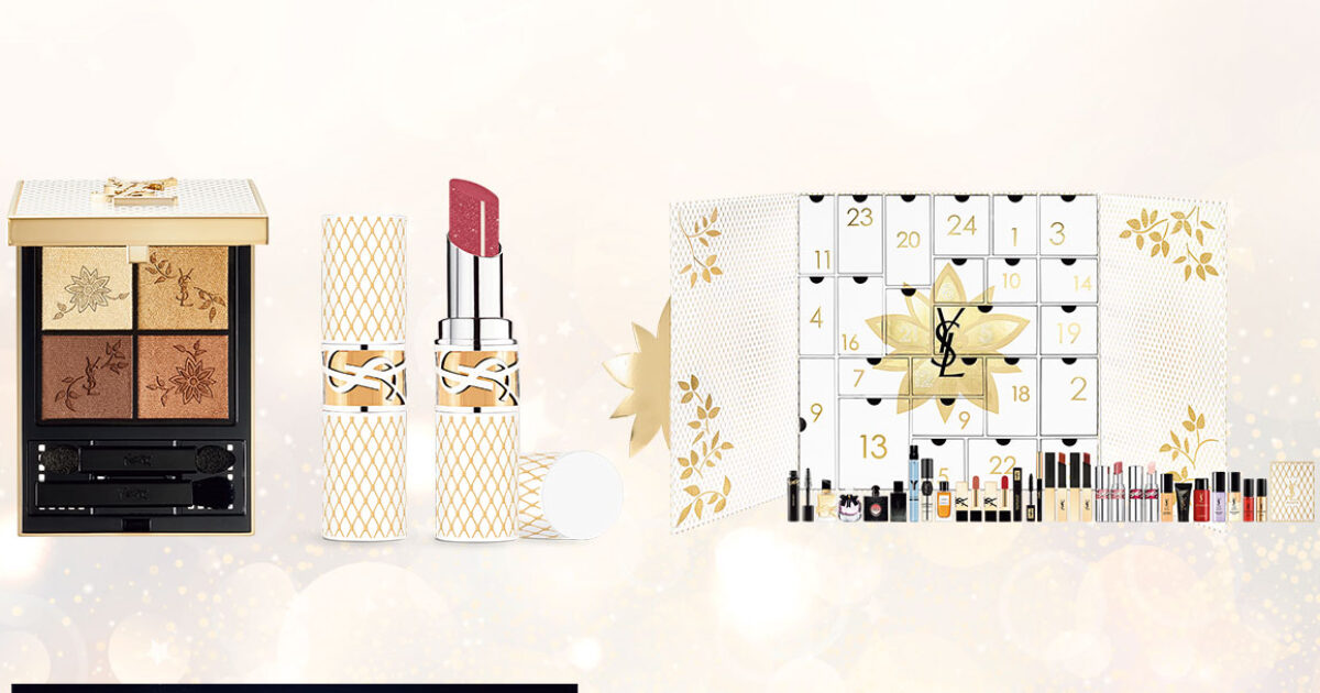 YSL・ランコム クリスマスコフレ】鮮やかなカラーで華やかな表情に