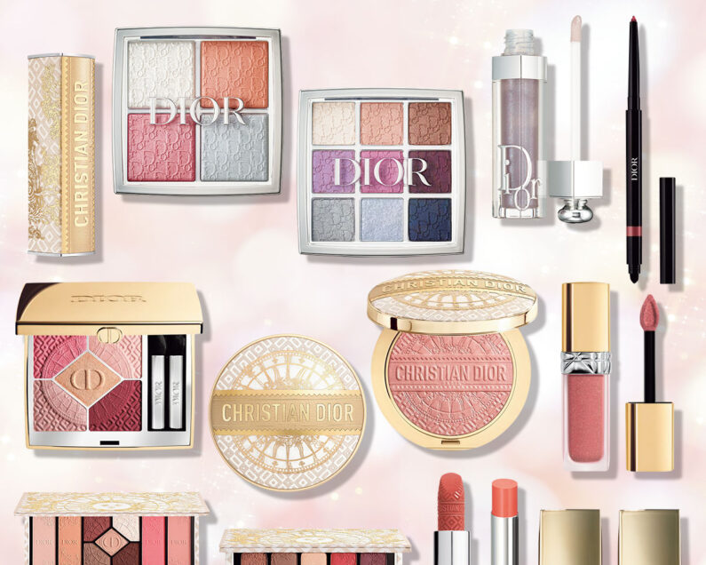 Dior クリスマスコフレ　アイシャドウリップパレット ディオール・クリスマスコフレ】舞踏会をイメージした煌びやかな