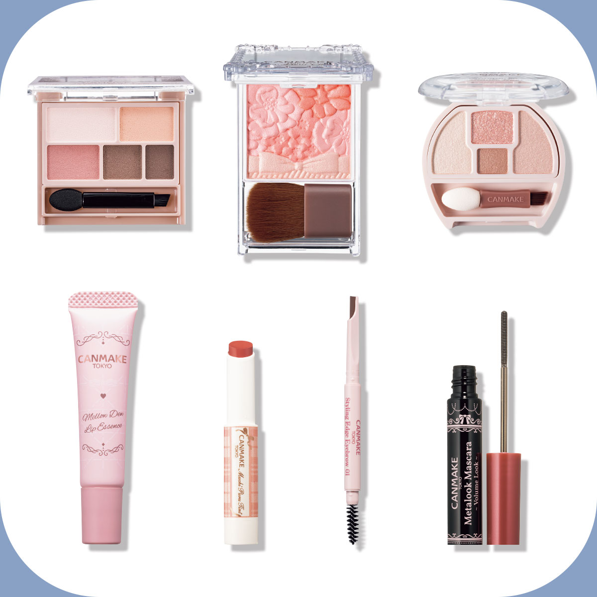 新品未開封　総額半額以上　CANMAKEキャンメイク　コスメ　90点　まとめ売 canmake，35年周年庆福袋限定发售1980日元箱规60 jan