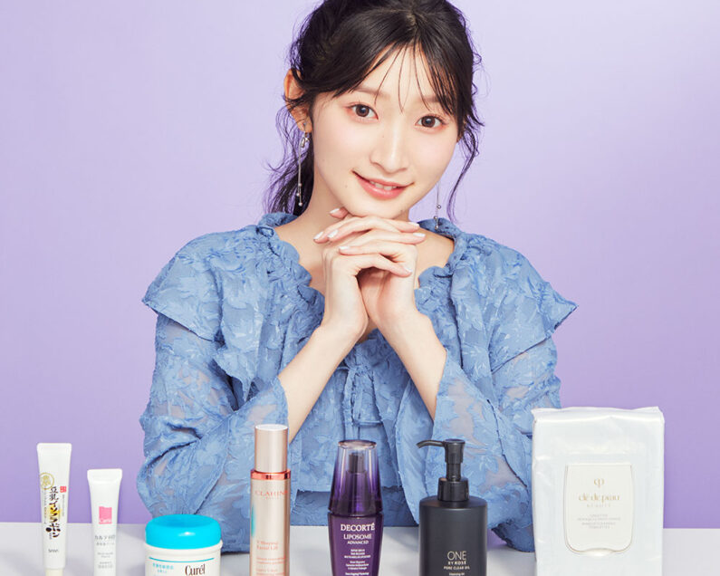 元Juice=Juice 宮本佳林】の一軍スキンケアコスメ。透明肌の秘密がもり