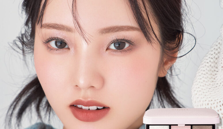 本田真凜】SNIDELの春新作アイパレで、モードなシャレピンクメイク