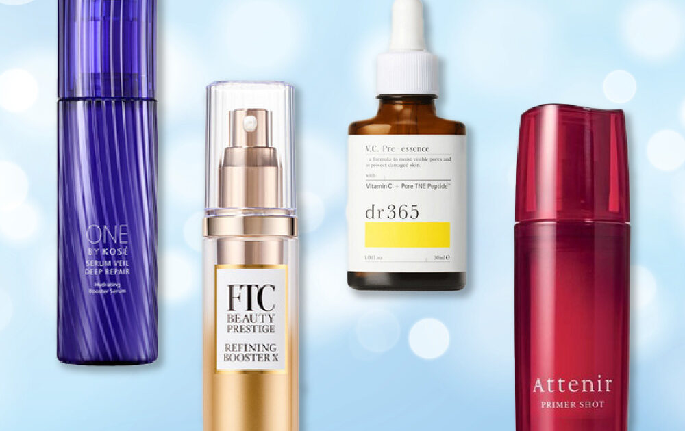 VOCEエディター絶賛！今話題の導入美容液4選をガチでレビューします