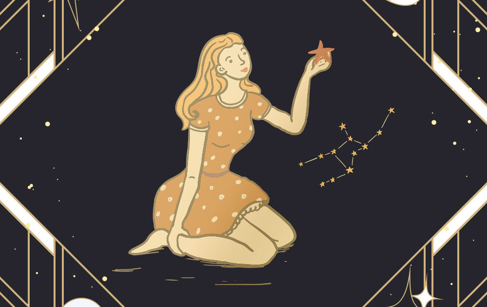 「乙女座」の絵 乙女座】あなたの「感性」を誰かのために届けよう【Daikiの12