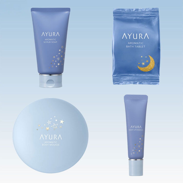 アユーラ・クリスマスコフレ2025】入浴剤や夜用保湿アイテムなど