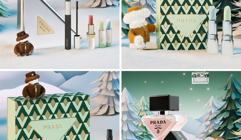 クリスマスコフレ プラダ ビューティ・クリスマスコフレ2025】「切り絵で彩られた魔法の