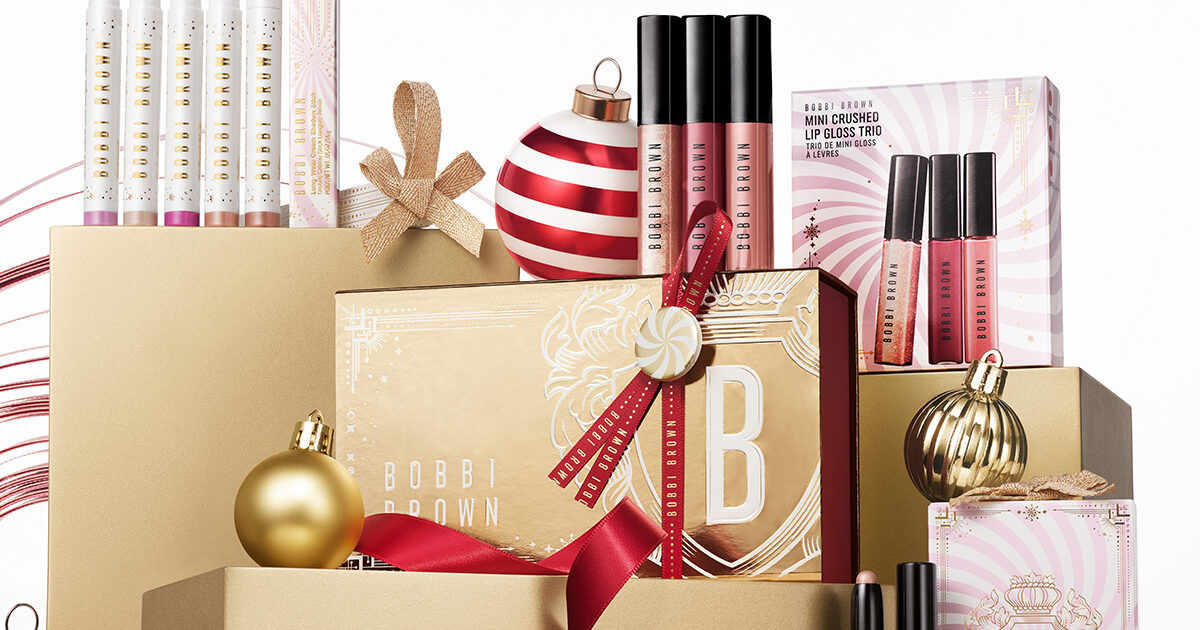 BOBBIBROWN クリスマスコフレ 新品 美品 ボビイブラウン パレット 2023年クリスマスコフレ】ボビイ ブラウン：黄金の魅力に包まれた