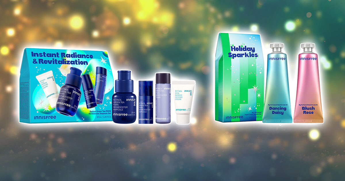 イニスフリーのクリスマスコフレ2025】予約日・発売日ごとに限定コフレ