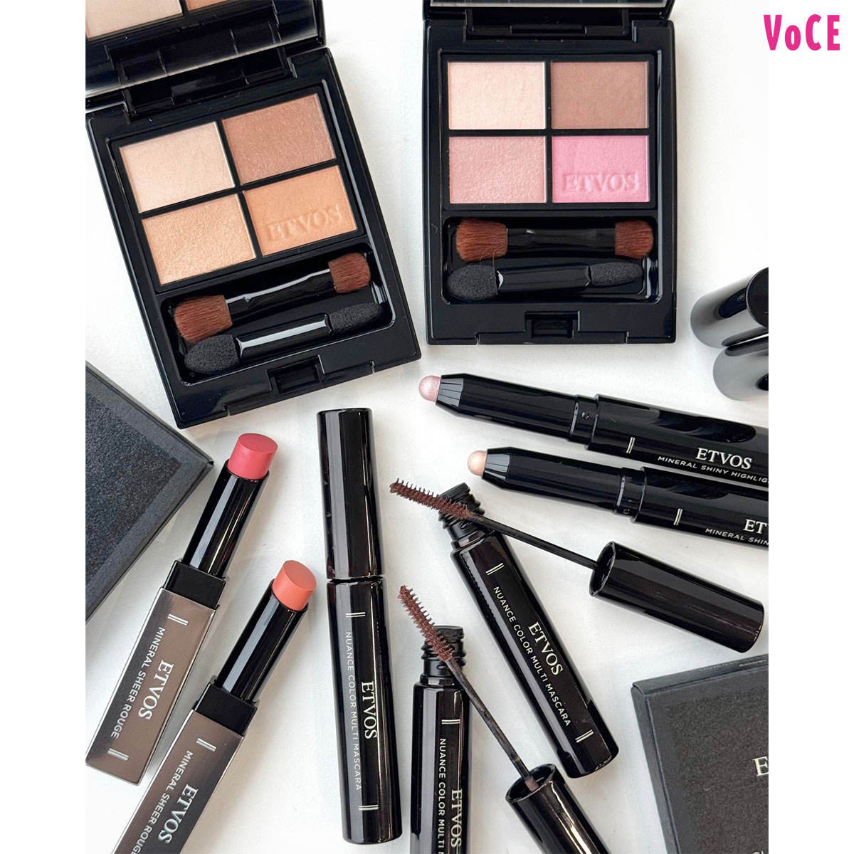 エトヴォス　コスメ エトヴォス・春コスメ】ベージュとピンクの春らしいルックが叶う