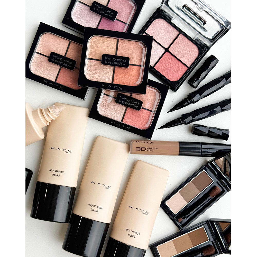 KATEの春コスメ2026】目の領域をぐっと拡大する「バウンシーチーク