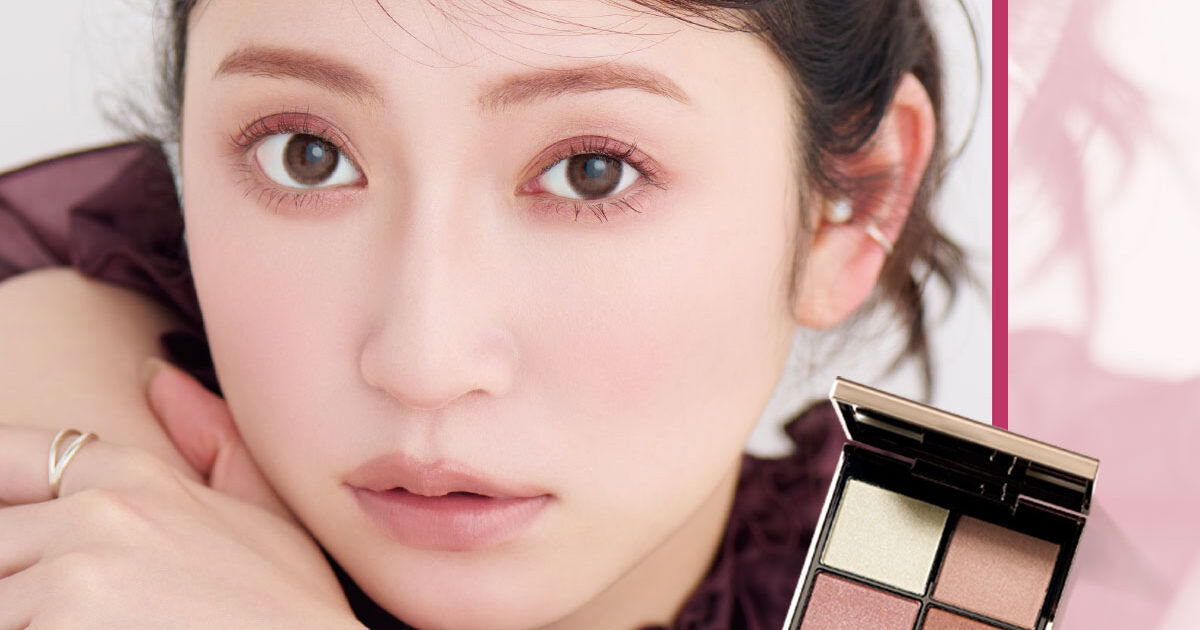 吉田朱里】くすみローズで冬のピュア顔メイク【美容のプロのハマりごと