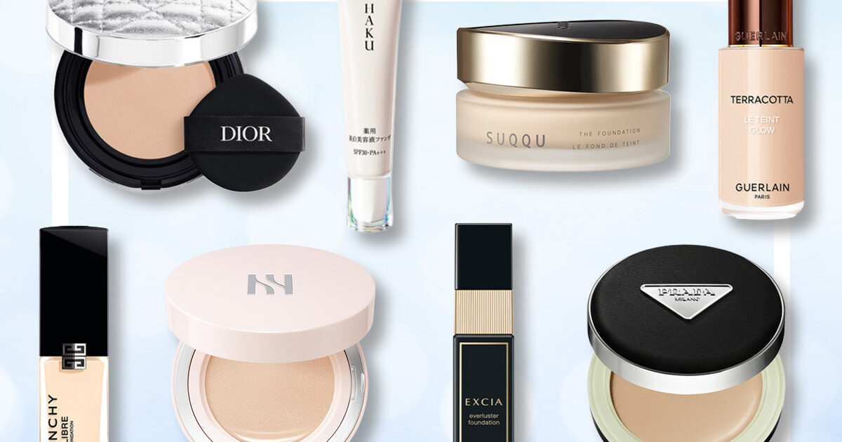 40代向けファンデーションおすすめ20選！ドラッグストアでも買える