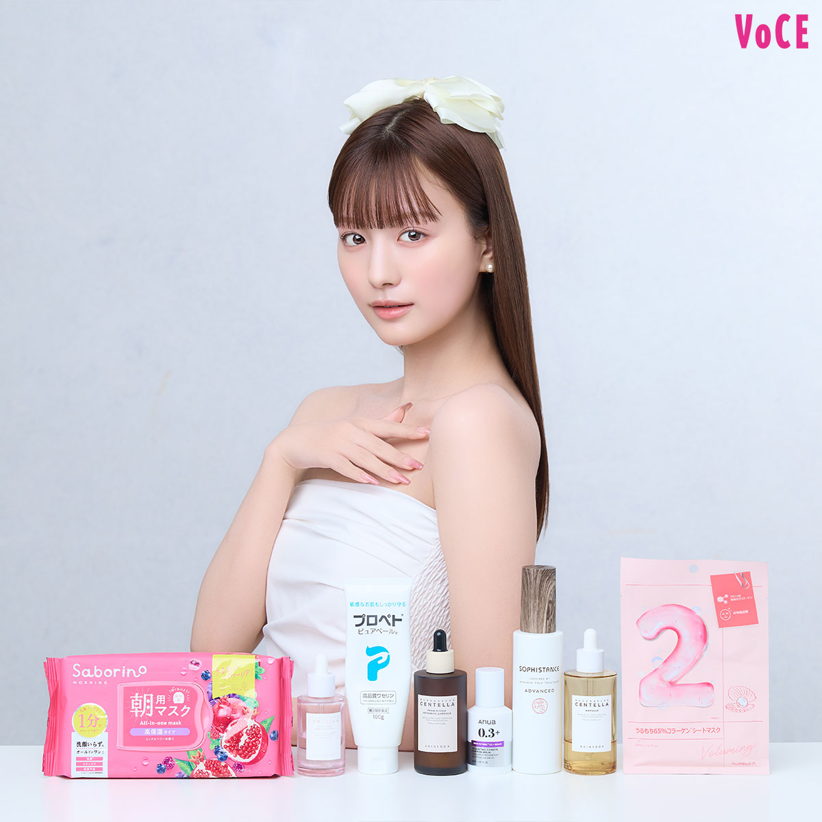 鶴嶋乃愛の美容極意】 乾燥しやすい敏感肌 。40分の「徹底保水