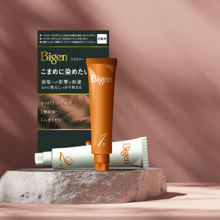 白髪はこまめに染めたい！】ついに誕生。頭髪への影響に配慮したヘア