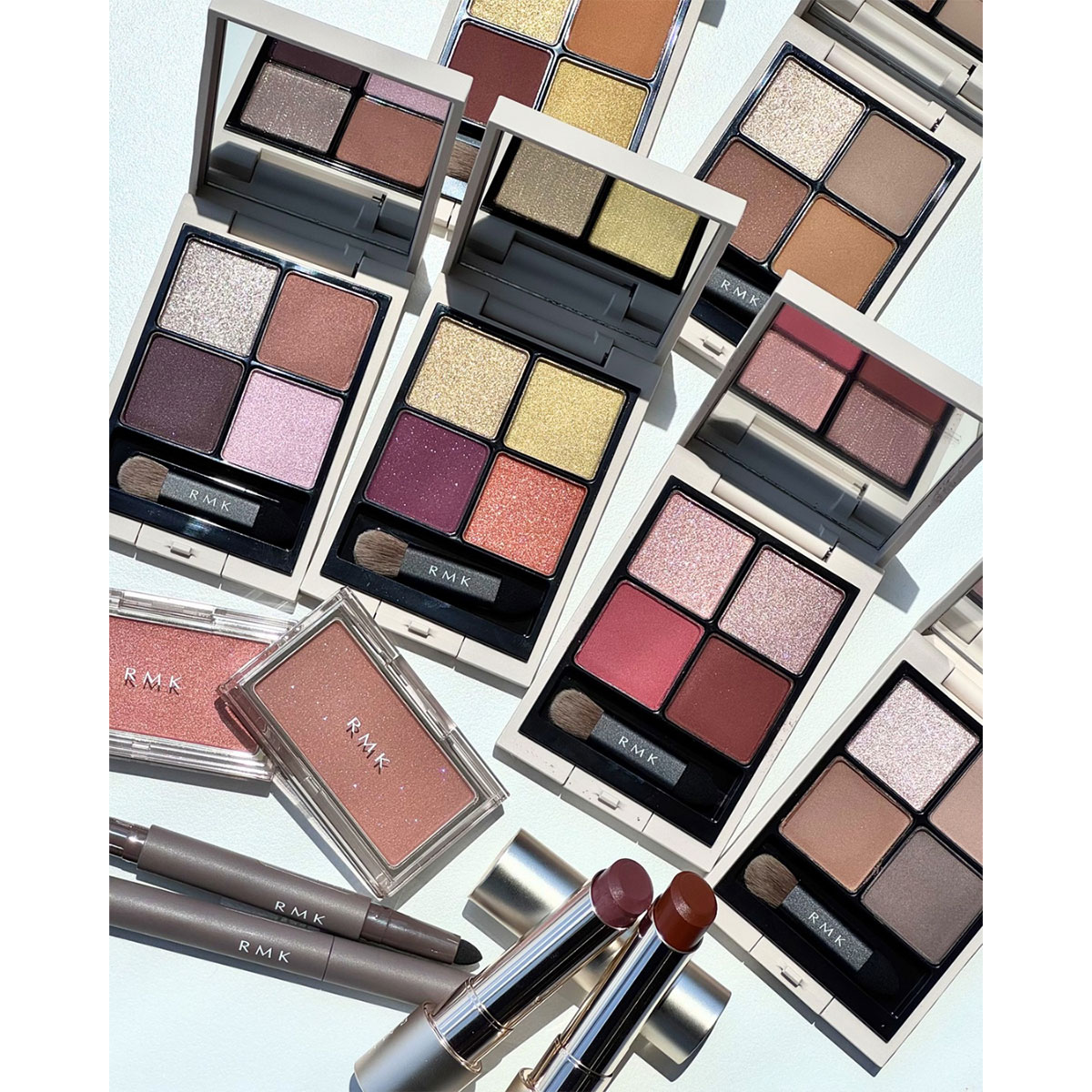 ●【新品未使用】RMK　コスメまとめ　4点セット RMKの秋コスメ2026】なぜか惹かれてしまう“矛盾する美しさ”を極めた