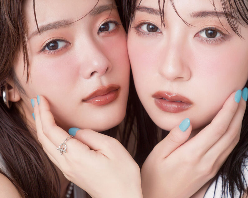 チェリーピンク×ブラウン 【田村保乃×金村美玖】初共演！ほのみく