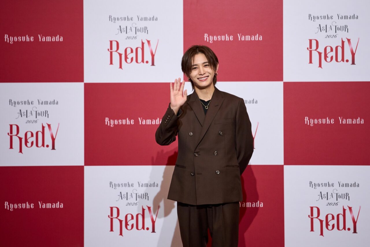 山田涼介さん】初のソロ アジアツアー開幕！ 「Red.Y」台北公演＆現地