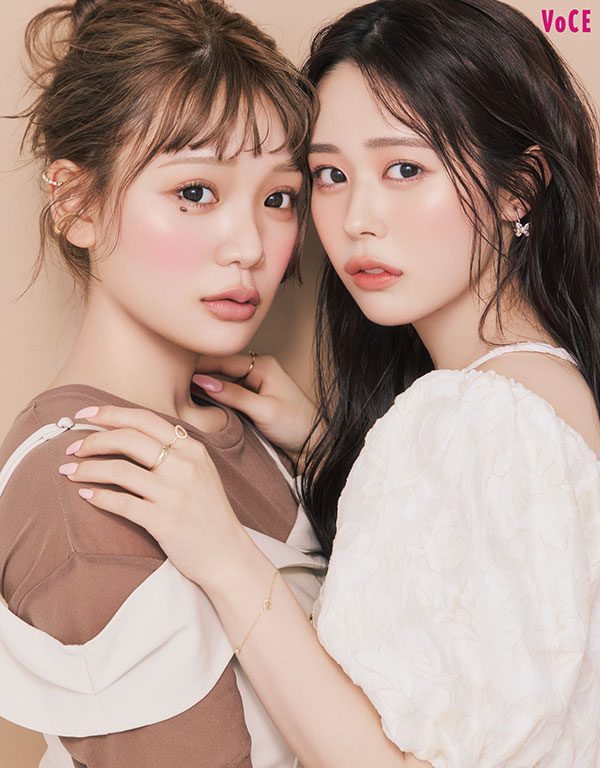 CUTIE STREET】古澤里紗＆佐野愛花がいちごラテメイクで大人顔に