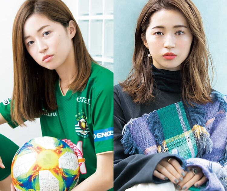 女子サッカー 清水梨紗の愛用コスメは 連載 アスリート変身beauty 撮影の裏側編 ビューティニュース 美容メディアvoce ヴォーチェ